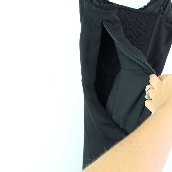 Wilfred Fable Sweetheart Bustier‎ Mini Dress Black Size 10 - Picture 7 of 7